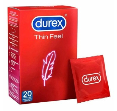 Prezerwatywy cienkie - Durex Thin Feel 20 szt